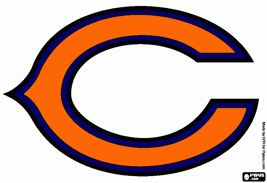 Go Bears coloring page