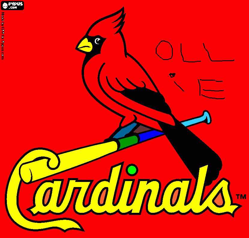 Go Cards! coloring page