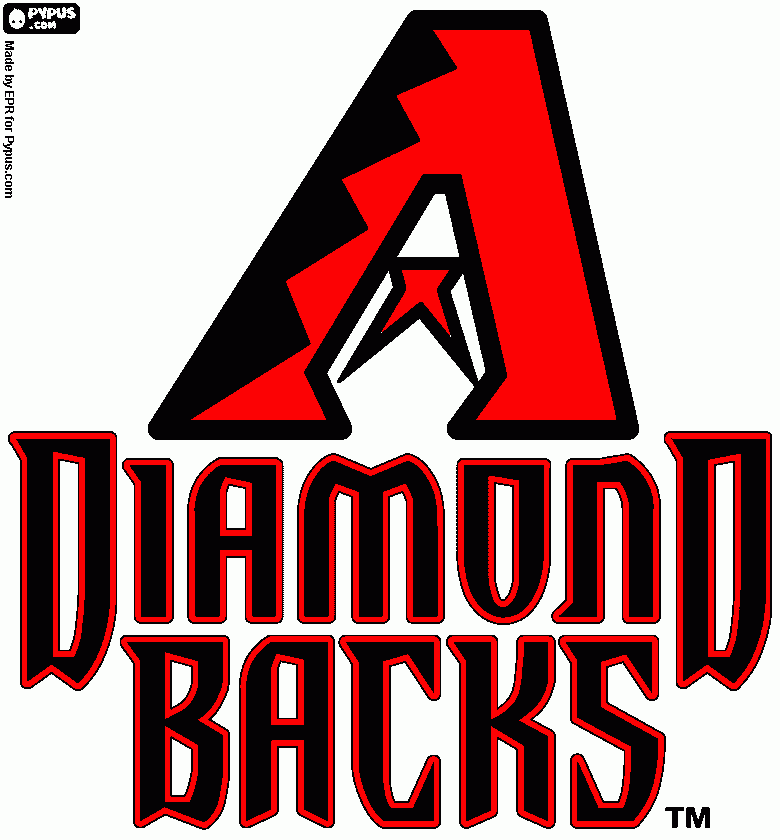 dbacks coloring pages - photo #2