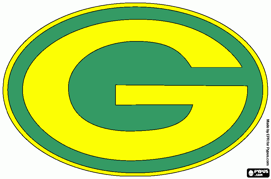 Go Packers! coloring page