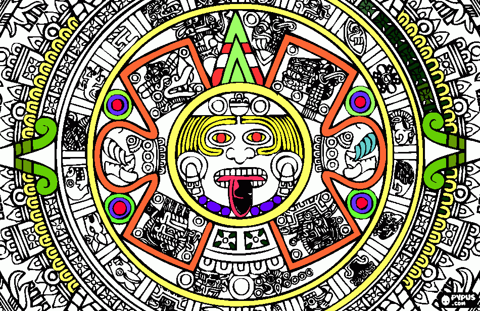 God coloring page