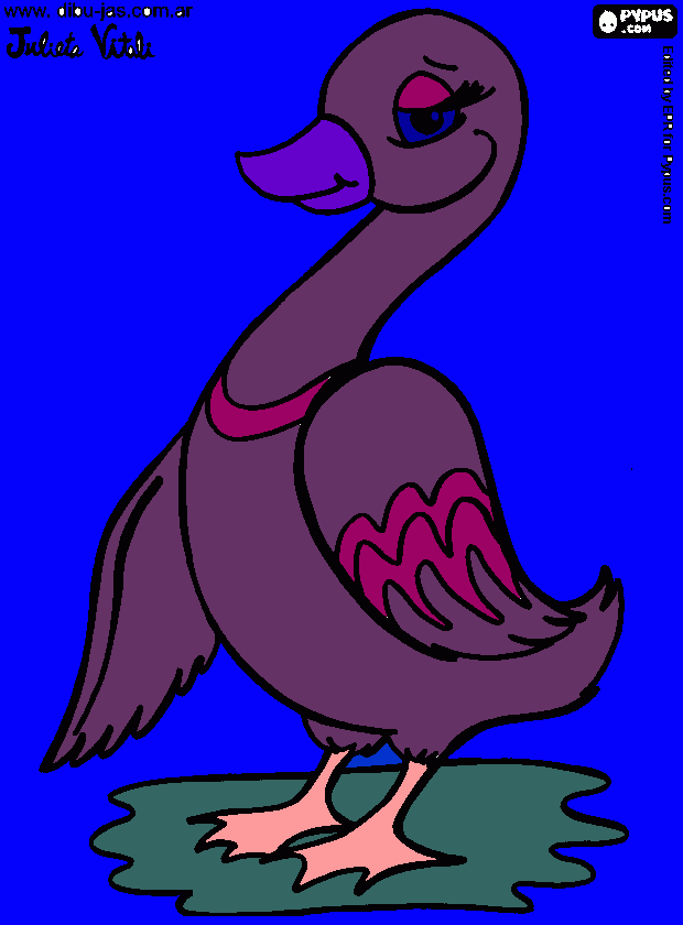 goosey coloring page