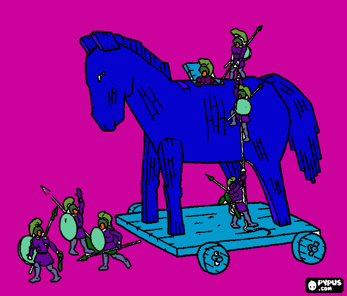 Horse! coloring page