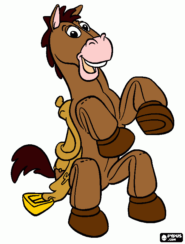 horsy coloring page