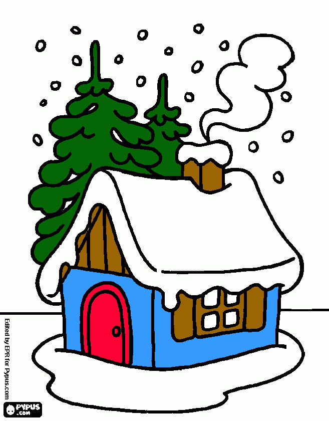 house1 coloring page