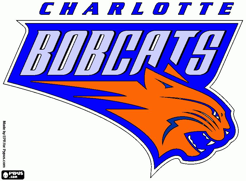 i love the bobcats coloring page