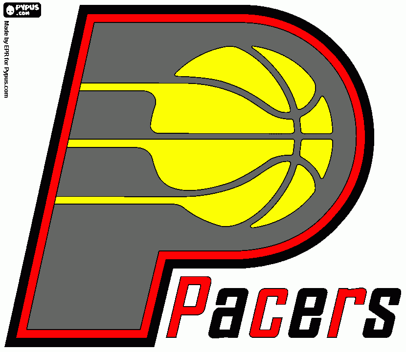 pacers basketball coloring pages - photo #24