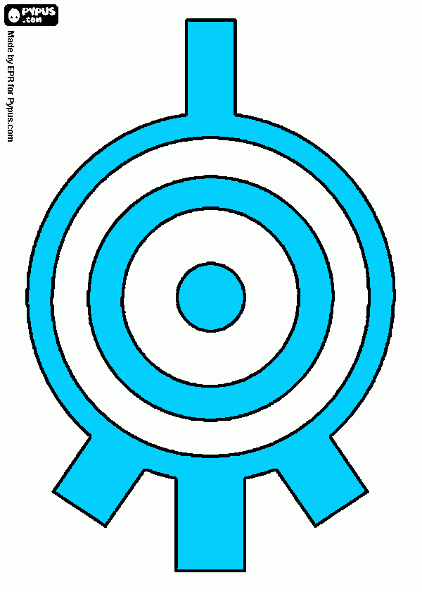 Jared's logo coloring page