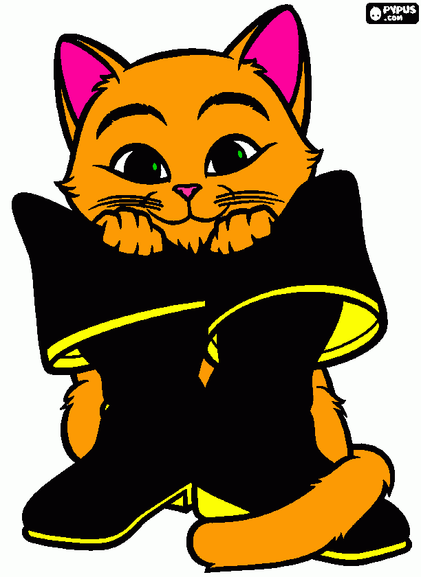 Jayden's kitty picture coloring page