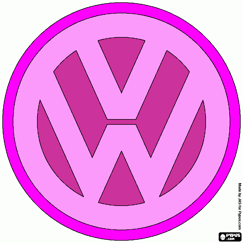 jude vw coloring page