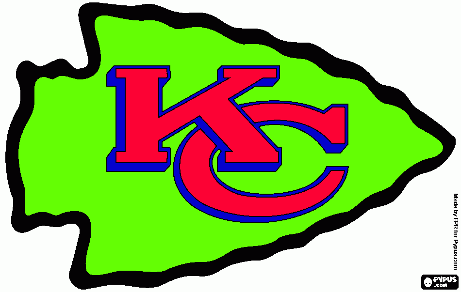 kansas city chief coloring pages - photo #22