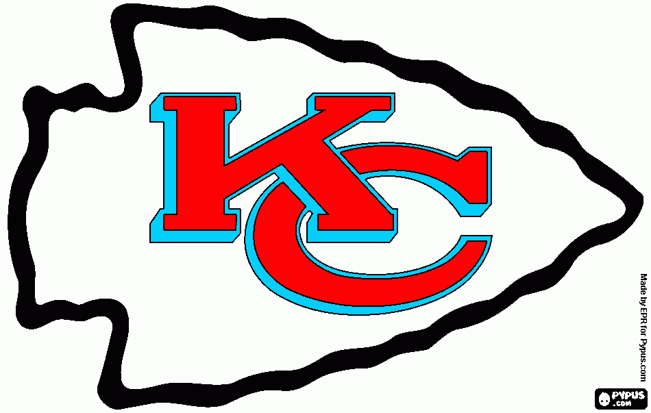 kansas city chief coloring pages - photo #25