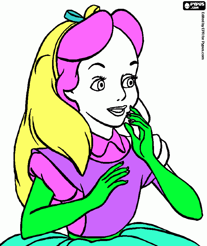 kiara coloring page