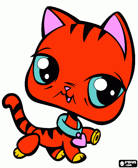 kitty-cat coloring page