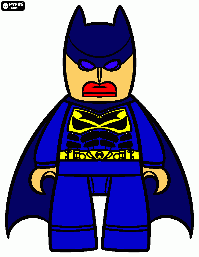 lego batman coloring page