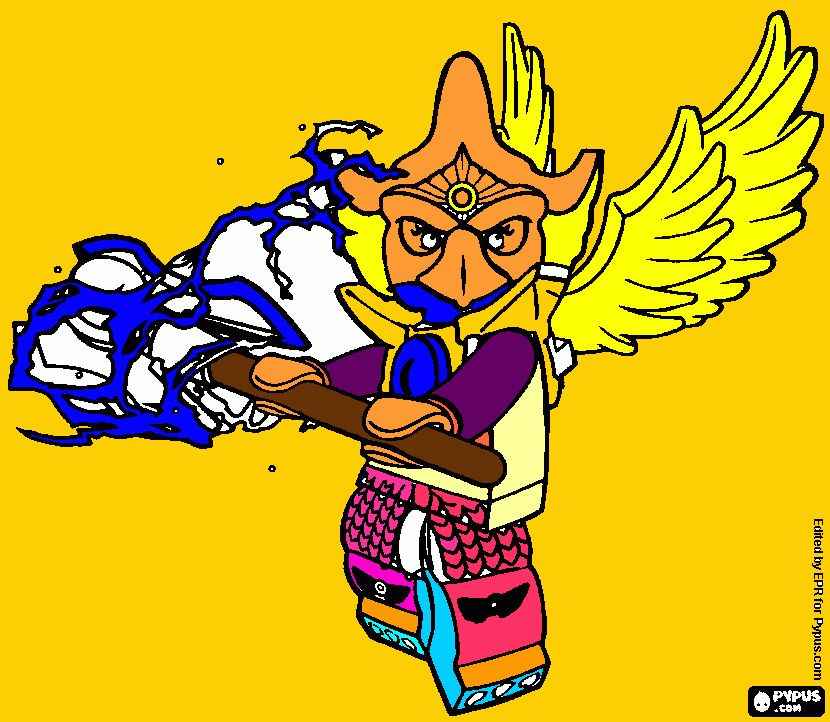 lego chima coloring page