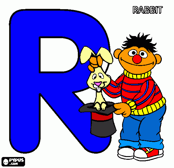 letterr coloring page