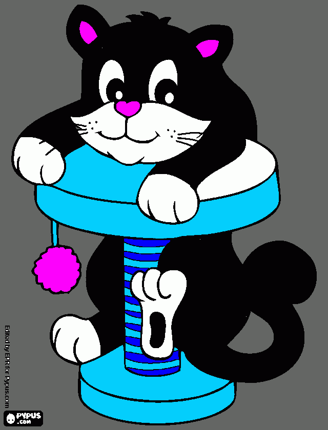 like my kitten coloring page