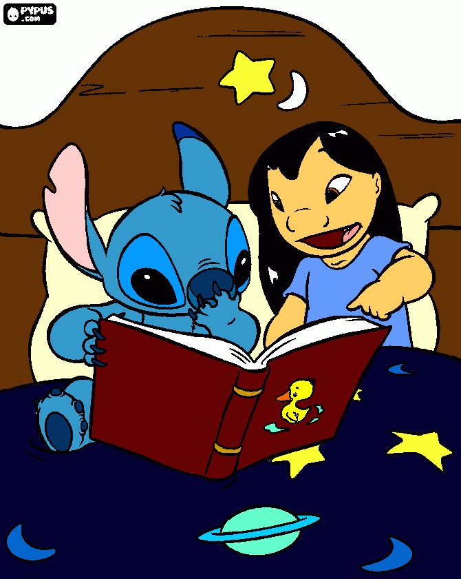 lilo and stitch 2 coloring page