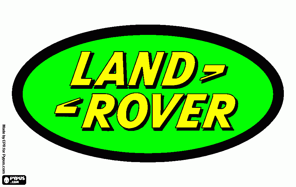 LK Land Rover coloring page