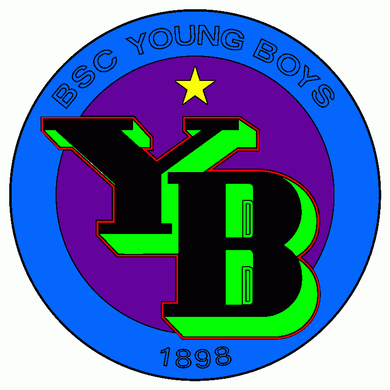 Logo of BSC Young Boys of Bern, Swiss football team  coloring page