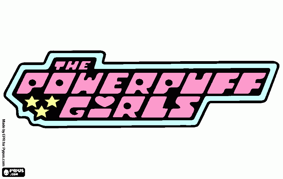 Logo PPG coloring page