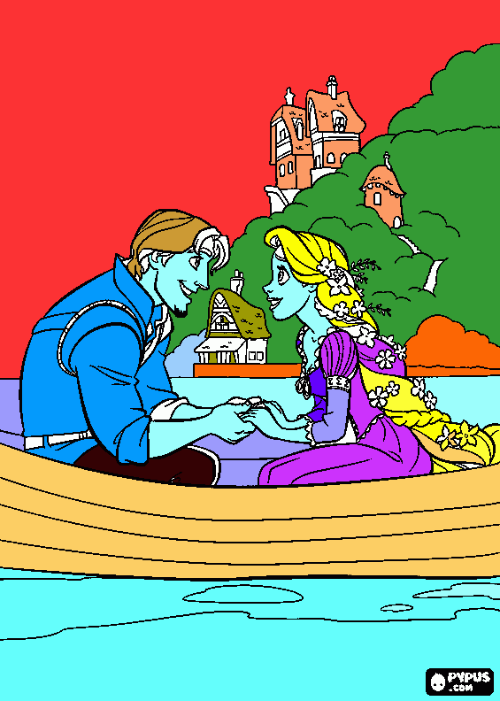 Love from Kira coloring page