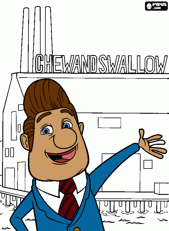 MAYOR coloring page