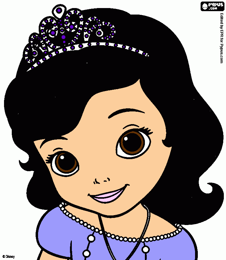 me, your wonderful princess coloring page
