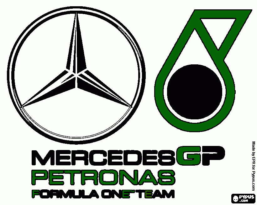 Merc! coloring page