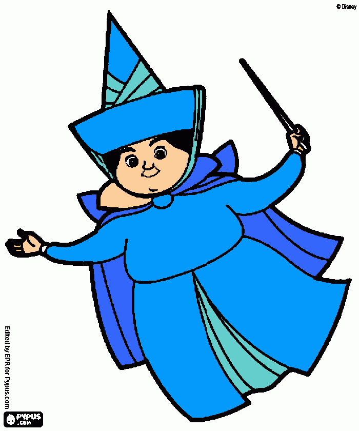 merryweather coloring page