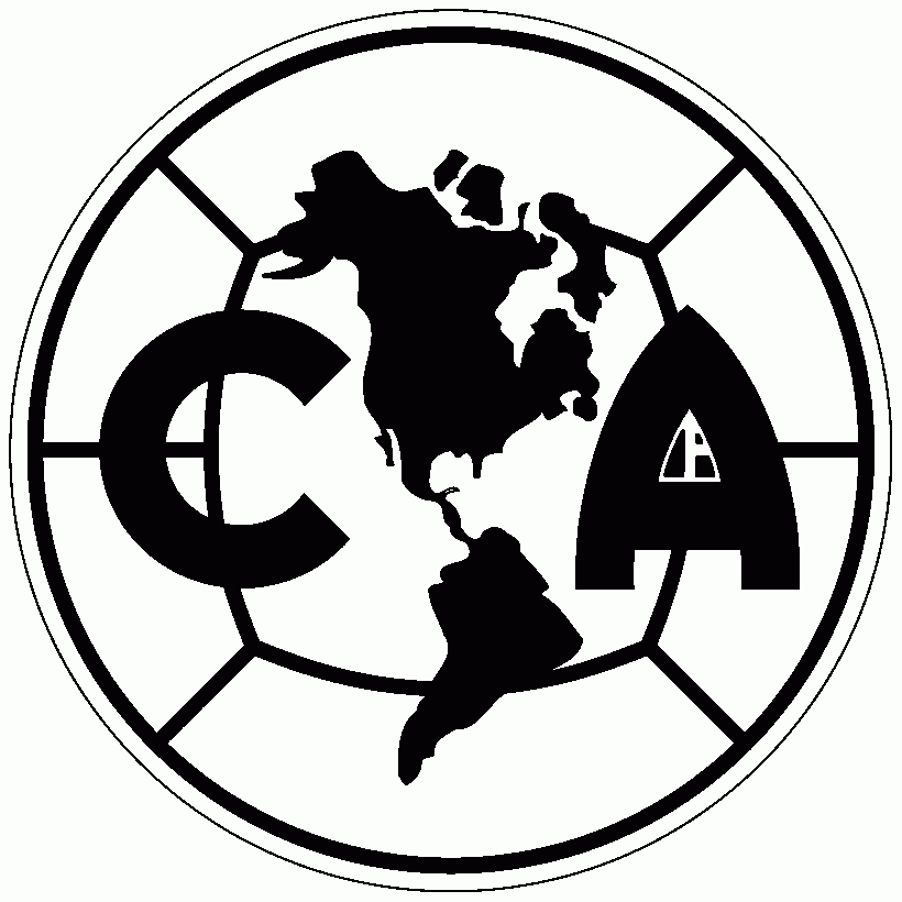 MEX SOCCER-CLUB AMERICA coloring page