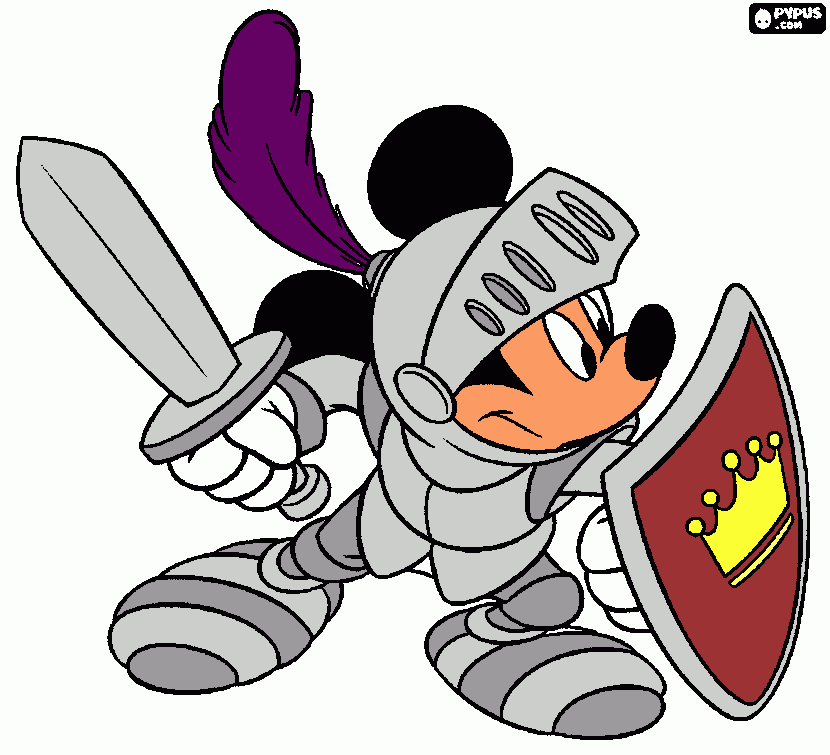 mickeyy coloring page