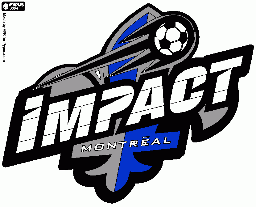 Montreal Impact coloring page