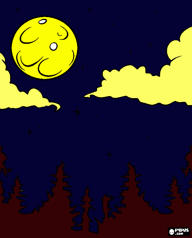 moon 2 coloring page