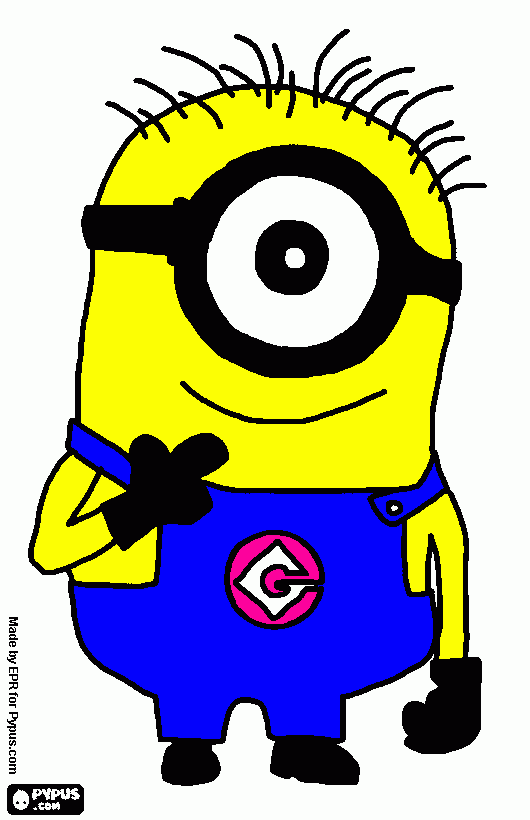 mothers day minion coloring page