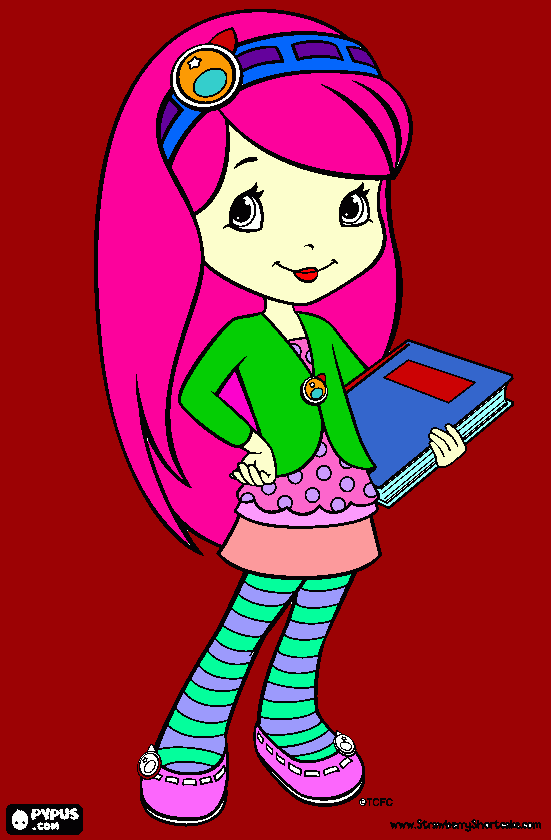 Muffin coloring page