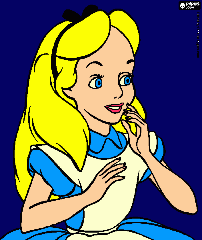 My Alice Art <3 coloring page