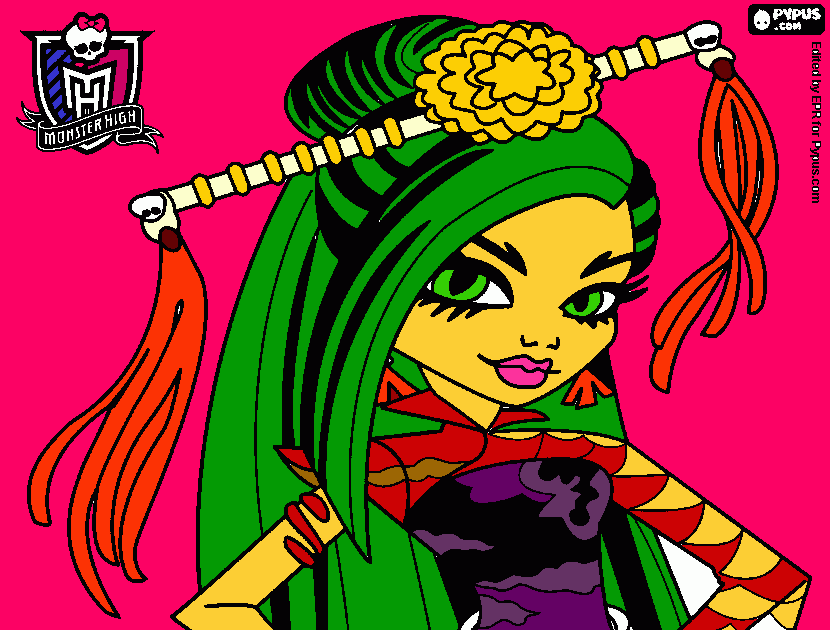 my jinafire coloring page
