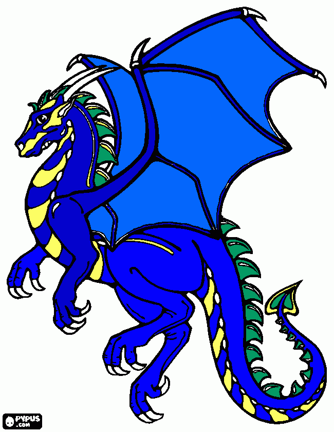 my seawing coloring page