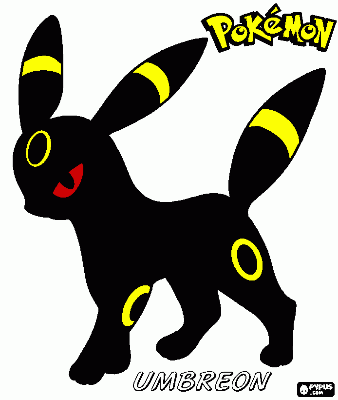 My Umbreon coloring page