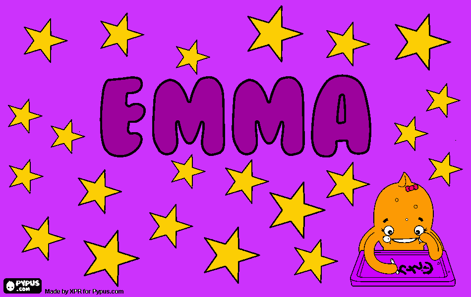 names coloring page