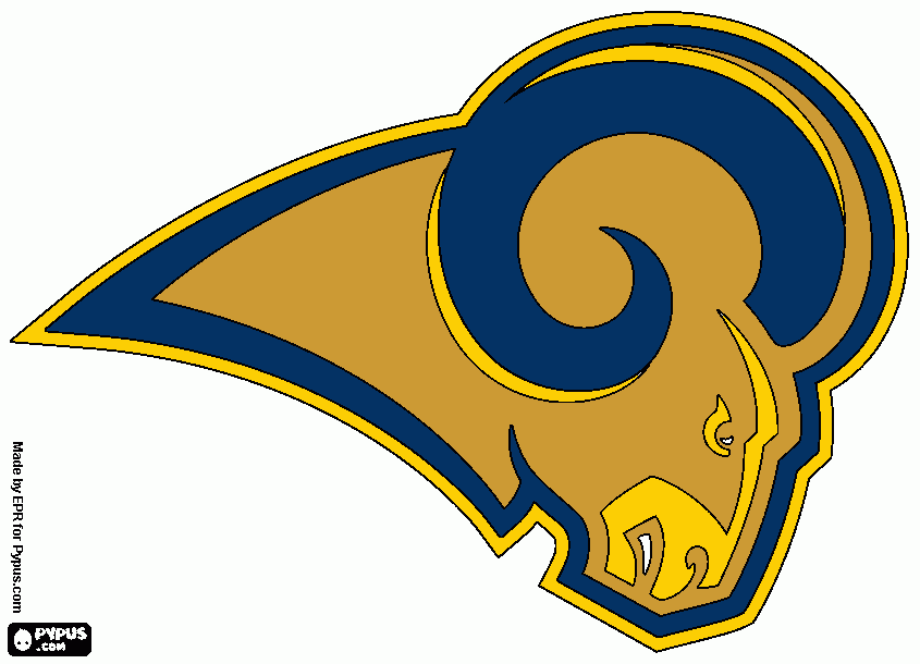 New Orleans Rams coloring page