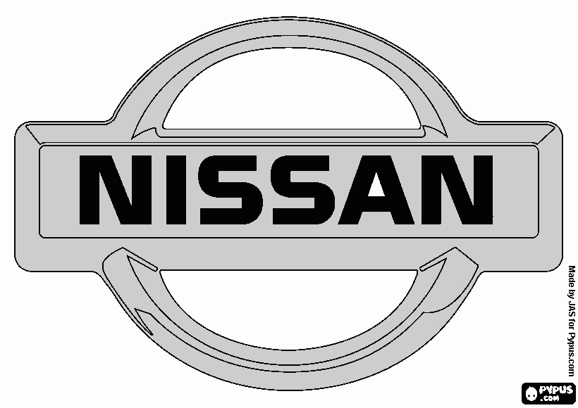 nissan coloring page