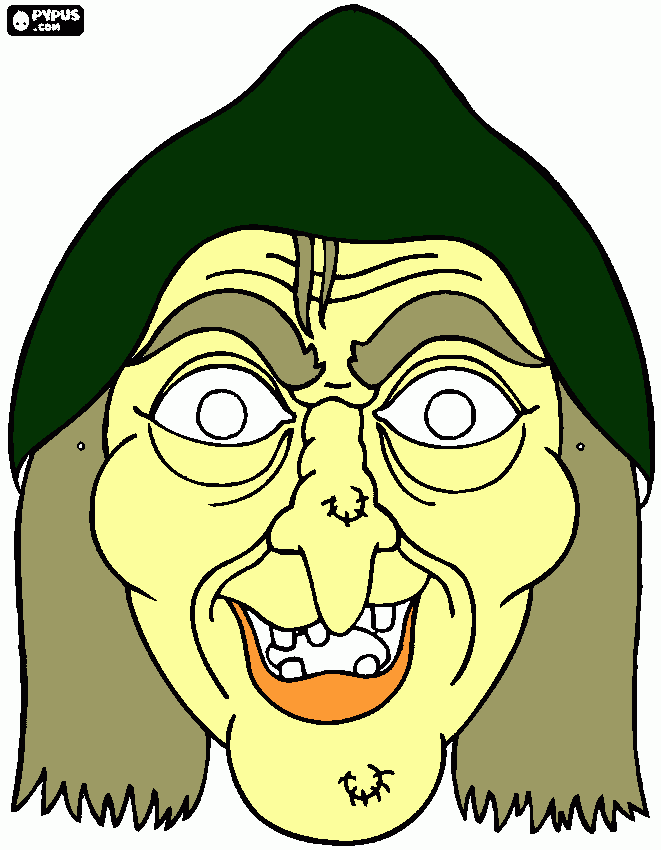 Old Lady coloring page