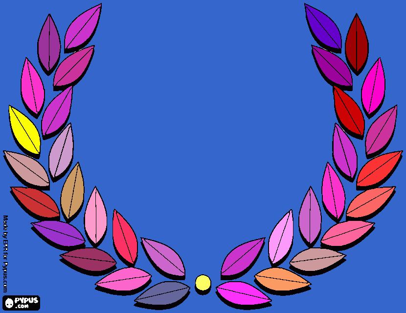Olympic Crown coloring page