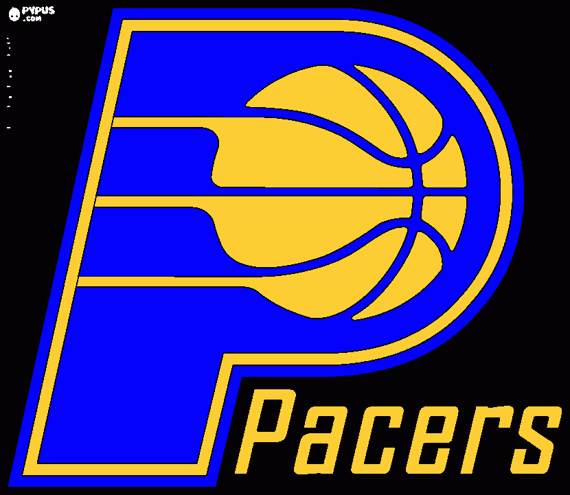 Pacers coloring page