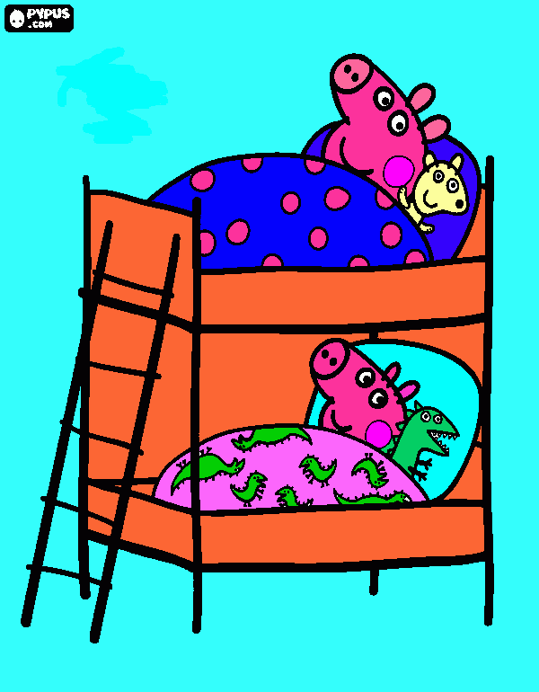 Peppa Pig Photo coloring page