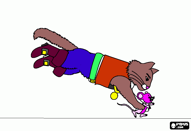 picture puss n boots coloring page