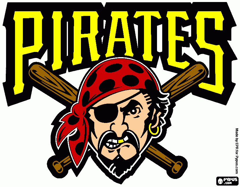 Pirates coloring page